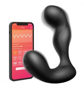 USA SVAKOM - IKER App-Controled Prostate And Perineum Vibrator (Chargeable - Black)